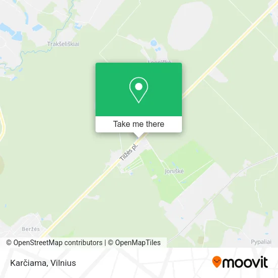 Карта Karčiama
