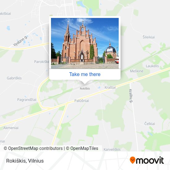 Карта Rokiškis