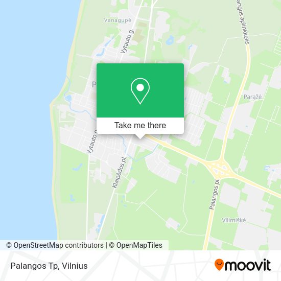 Карта Palangos Tp