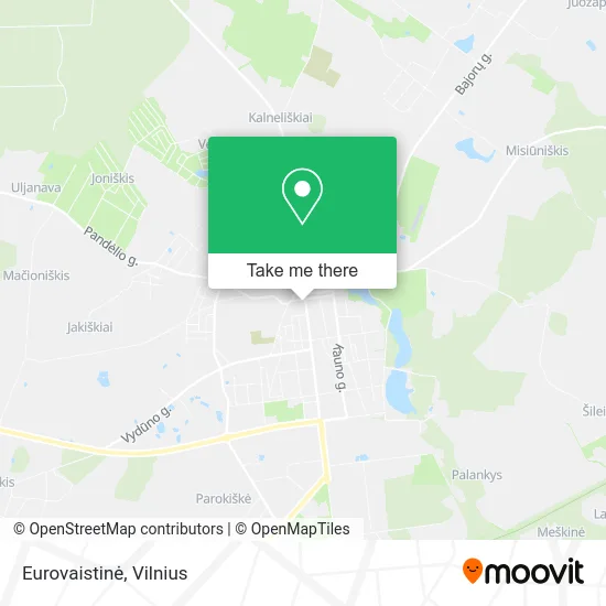 Карта Eurovaistinė