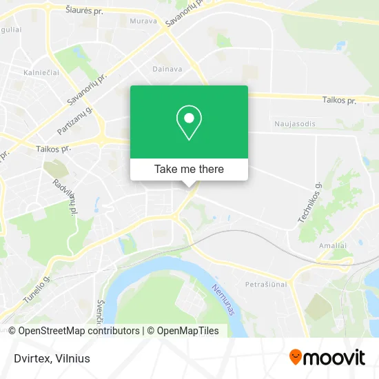 Карта Dvirtex