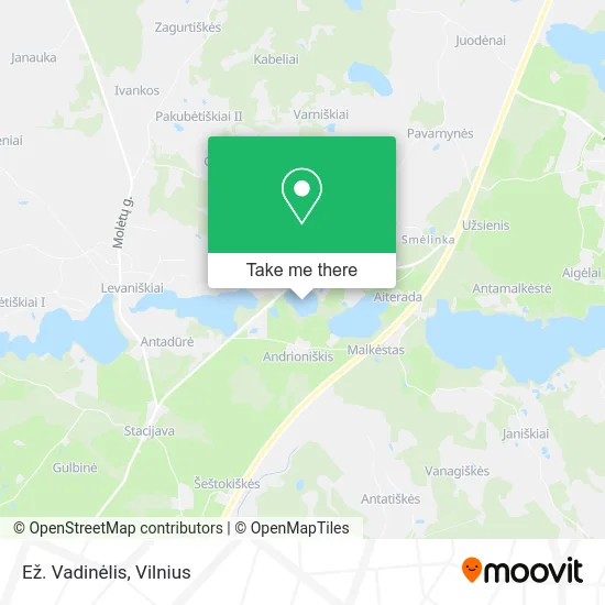 Карта Ež. Vadinėlis