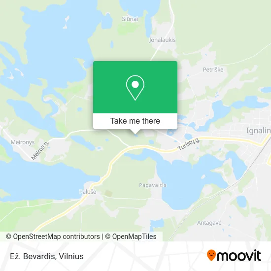 Карта Ež. Bevardis
