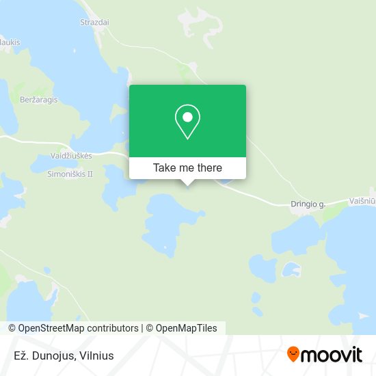 Карта Ež. Dunojus