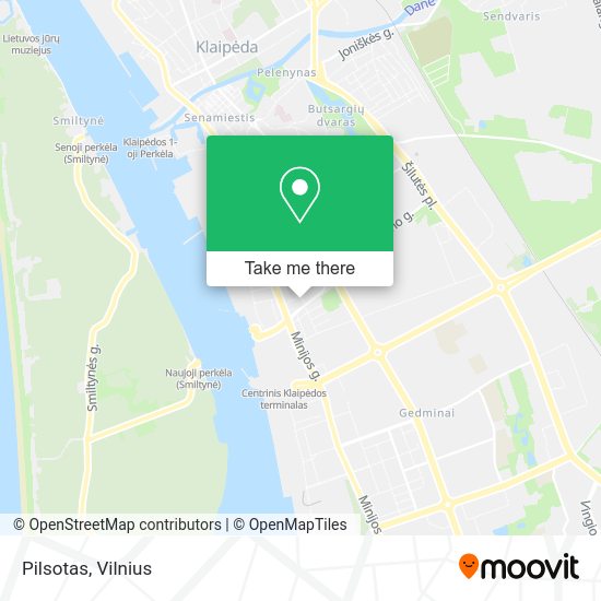 Карта Pilsotas