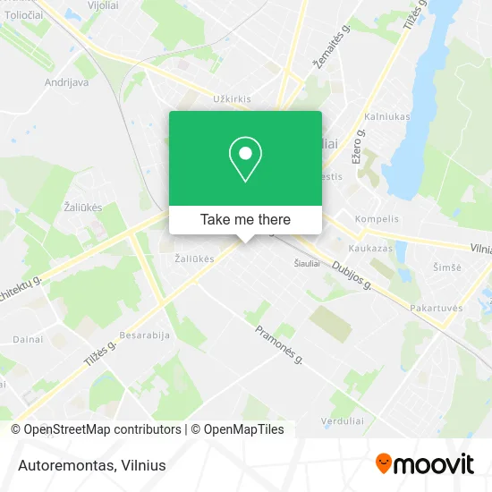 Карта Autoremontas