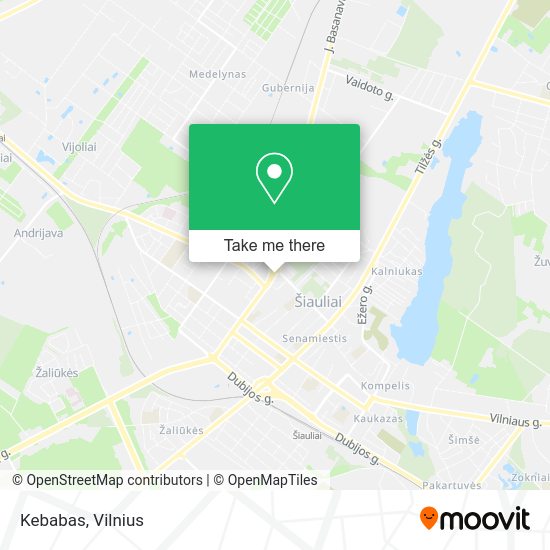 Карта Kebabas