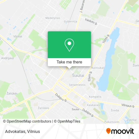Карта Advokatas