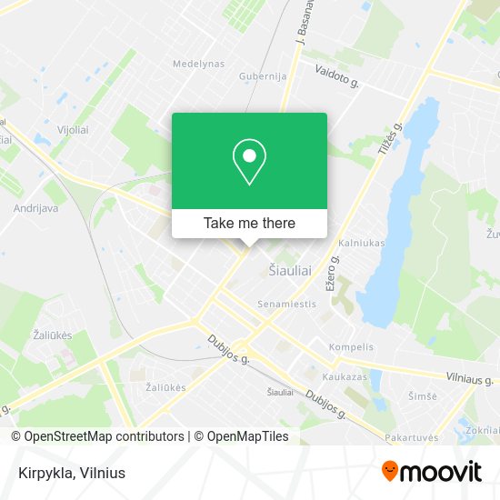 Карта Kirpykla