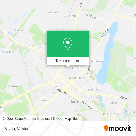 Карта Vizija