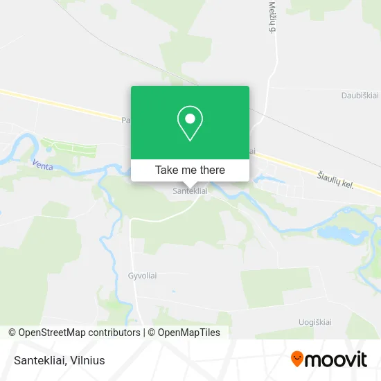 Карта Santekliai