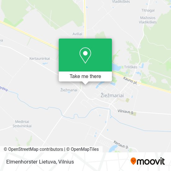 Карта Elmenhorster Lietuva
