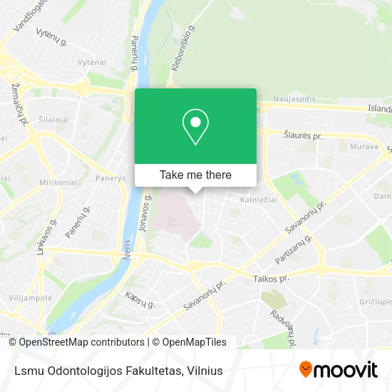 Карта Lsmu Odontologijos Fakultetas