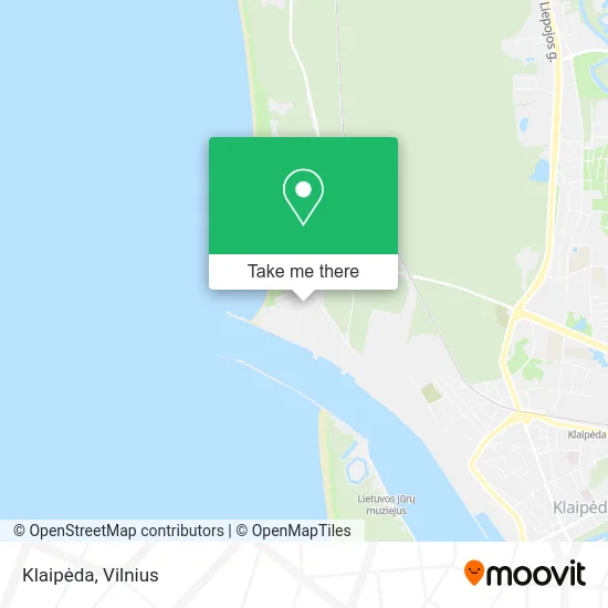 Карта Klaipėda