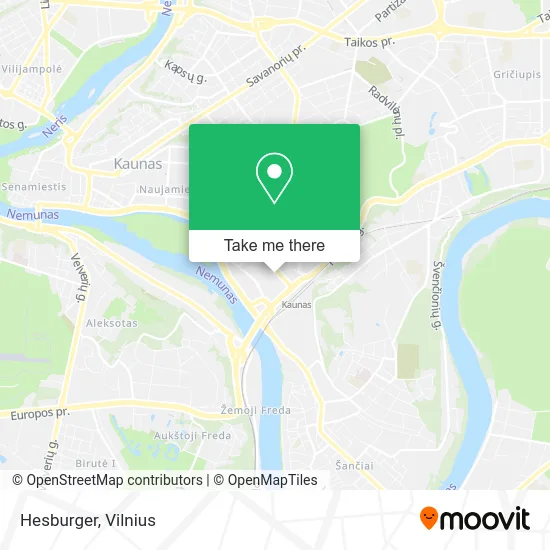 Карта Hesburger