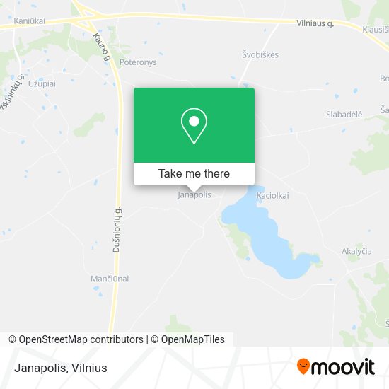 Карта Janapolis