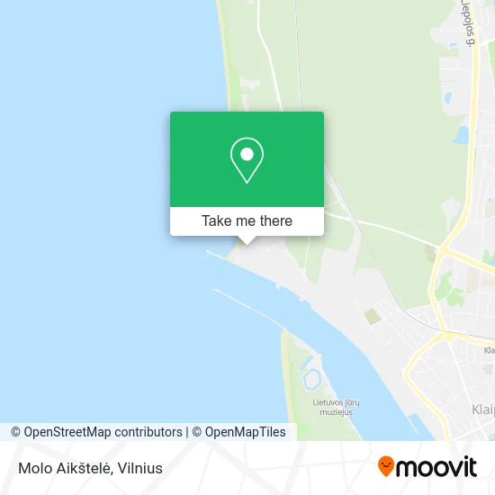 Карта Molo Aikštelė