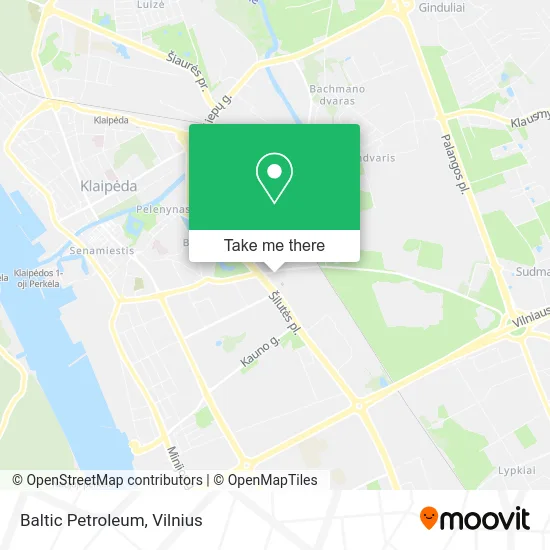 Карта Baltic Petroleum