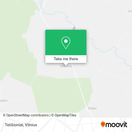 Карта Telišioniai