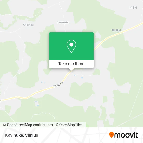 Карта Kavinukė