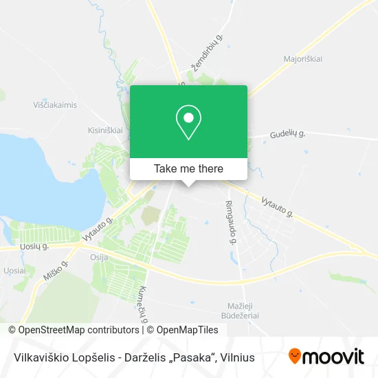 Карта Vilkaviškio Lopšelis - Darželis „Pasaka“