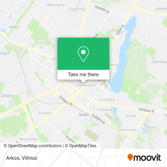 Карта Arkos