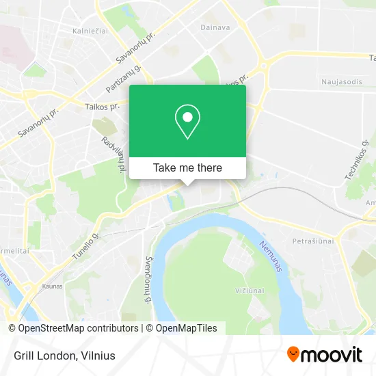 Карта Grill London