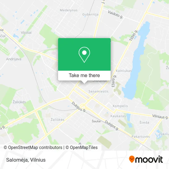 Карта Salomėja