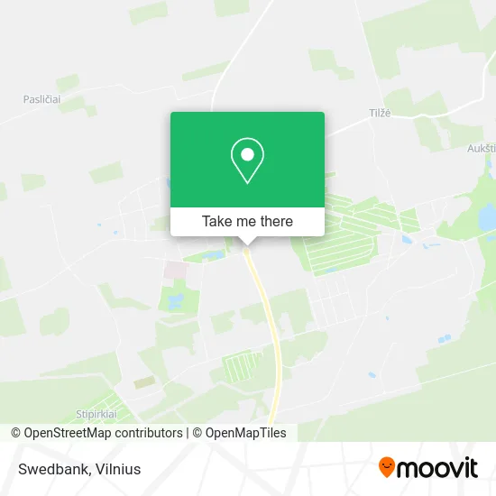 Карта Swedbank