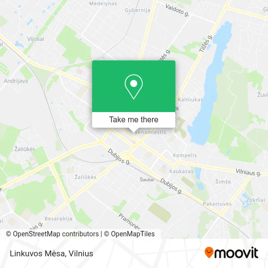 Карта Linkuvos Mėsa