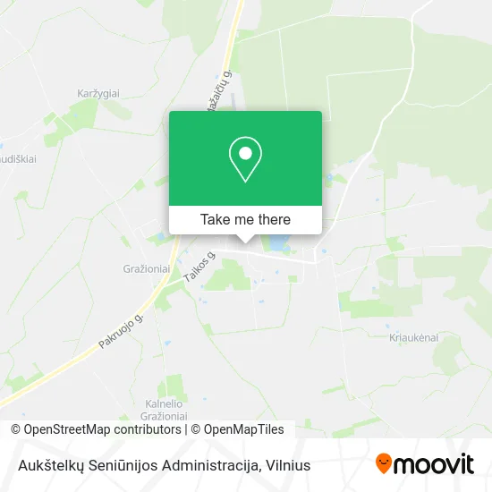 Aukštelkų Seniūnijos Administracija map