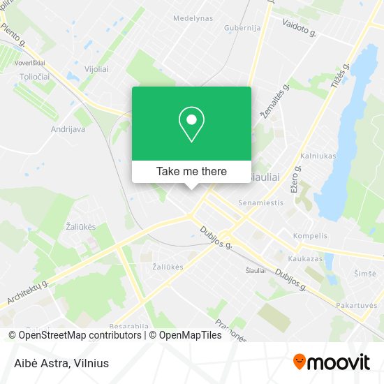 Карта Aibė Astra