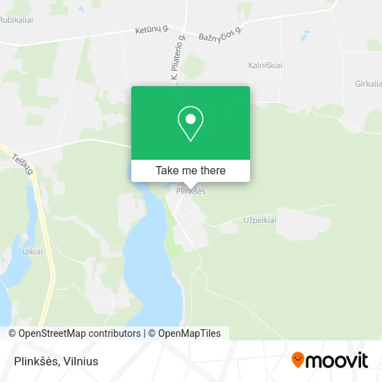 Plinkšės map