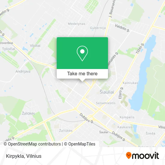 Карта Kirpykla