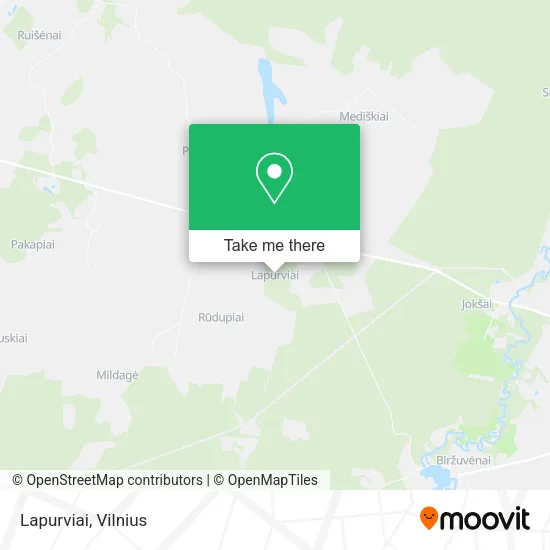 Карта Lapurviai