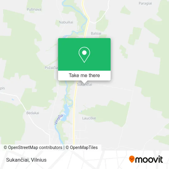 Карта Sukančiai