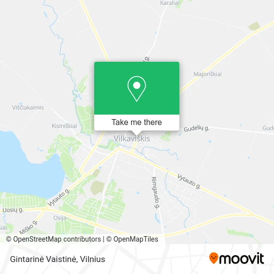 Карта Gintarinė Vaistinė
