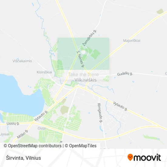 Карта Širvinta