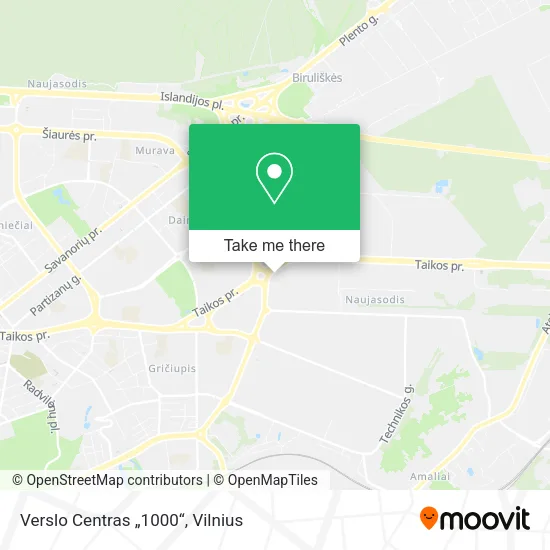 Verslo Centras „1000“ map