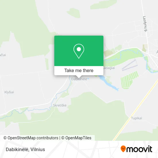 Карта Dabikinėlė