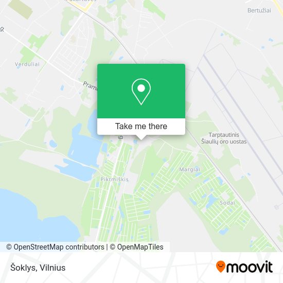 Карта Šoklys