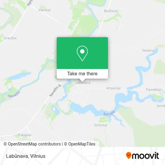 Labūnava map