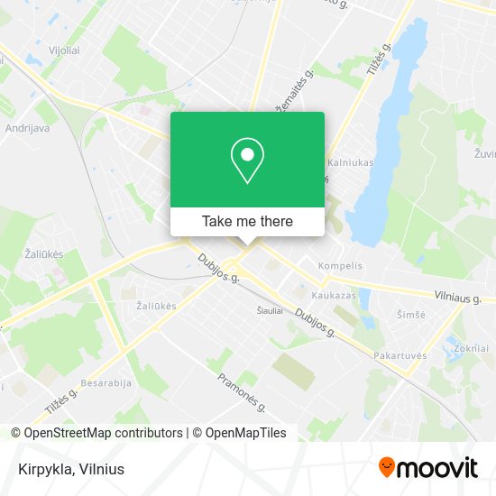 Карта Kirpykla