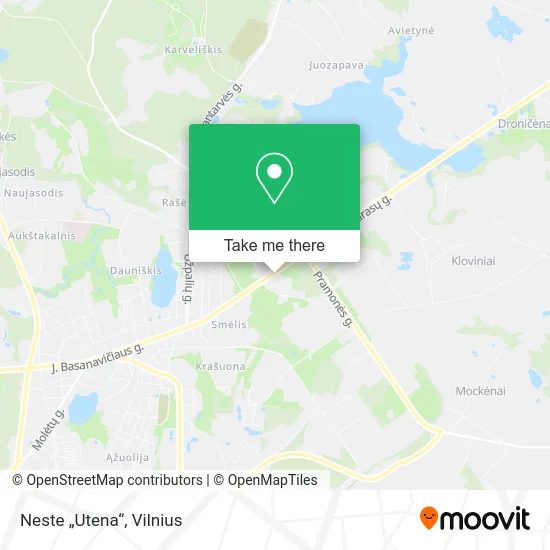 Карта Neste „Utena“