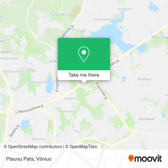 Карта Plaunu Pats