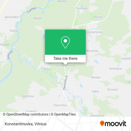 Карта Konstantinuvka
