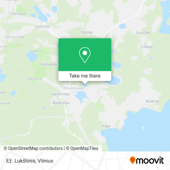 Карта Ež. Lukštinis