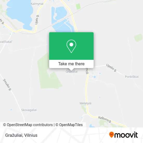 Карта Gražuliai