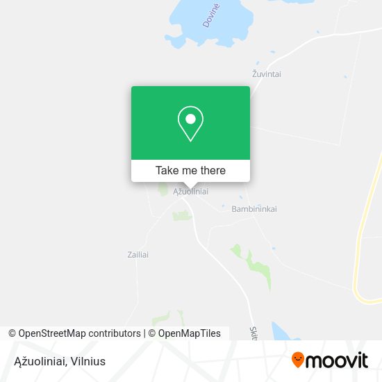 Карта Ąžuoliniai