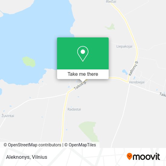 Карта Aleknonys